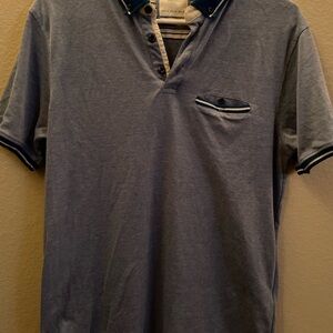 Men's Blue Polo Shirt